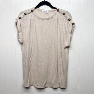 Kaileigh Women's Short Sleeve Sweater Size Medium Casual Workwear
